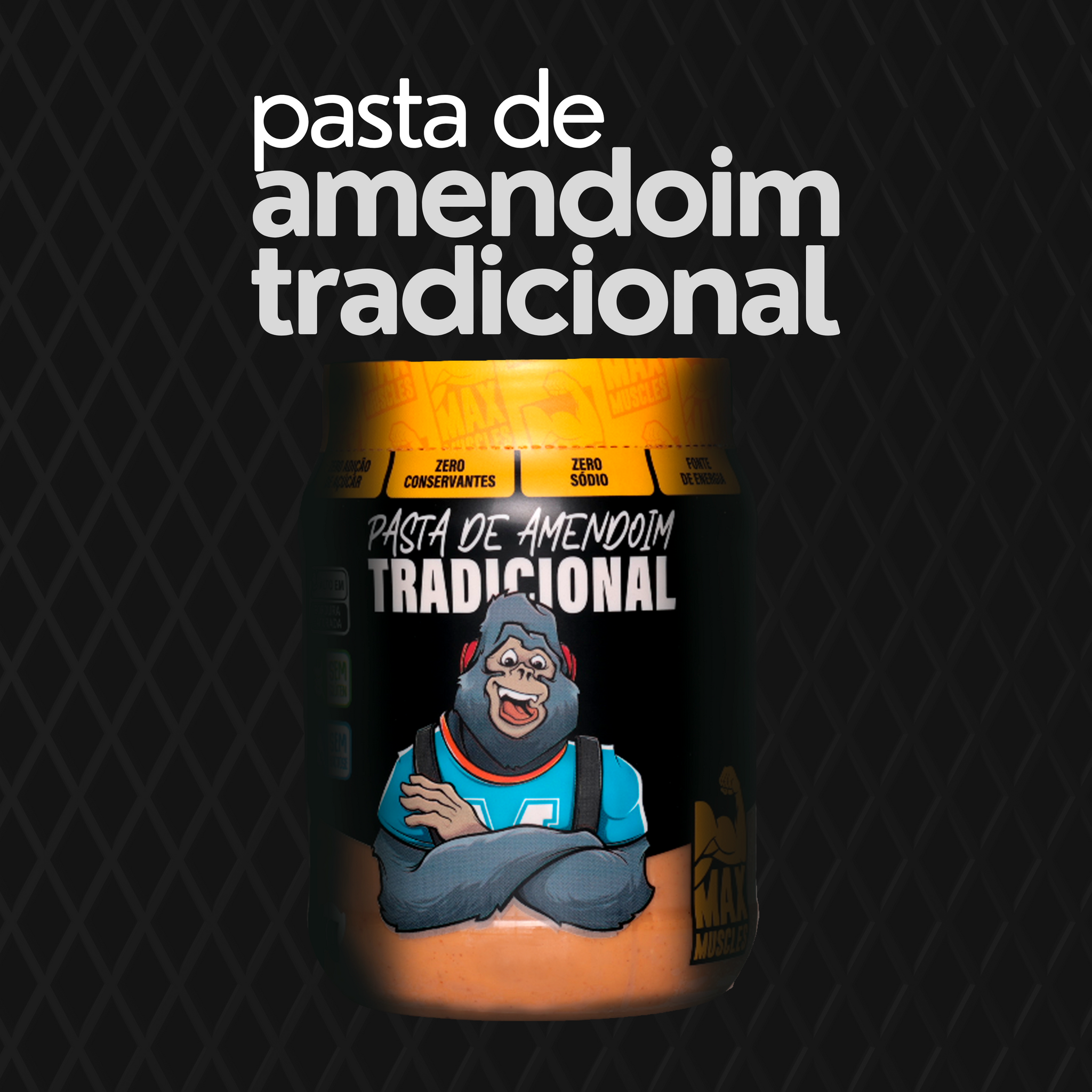 PASTA DE AMENDOIM TRADICIONAL 1KG